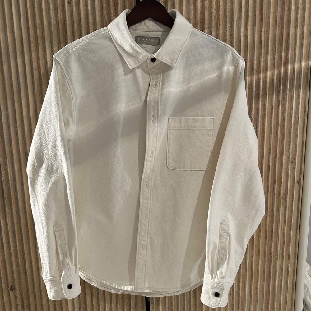 Everlane Canvas Organic Cotton Overshirt